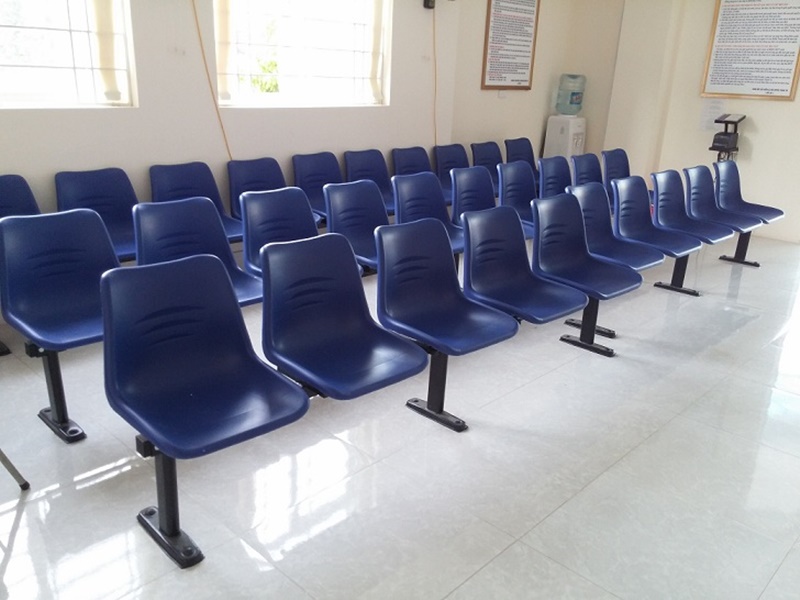 Bệnh viện là nơi thường dùng ghế phòng chờ PC205T9