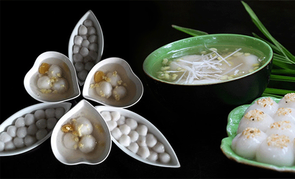Bánh trôi là thức đặc trưng ngày tết hàn thực