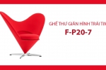 Ghế thư giãn hình trái tim F-P20-7