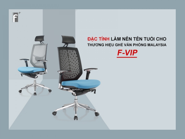 Những đặc tính làm nên tên tuổi của ghế văn phòng Malaysia F-VIP