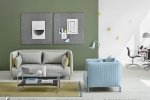 Ghế sofa văn phòng nhập khẩu F-OXY-1036