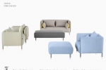 Ghế sofa văn phòng nhập khẩu F-OXY-1036