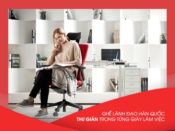 Lợi ích của ghế văn phòng Hàn Quốc có tựa đầu