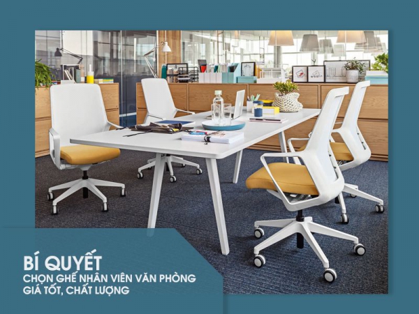 Làm sao để chọn thiết kế ghế nhân viên văn phòng giá rẻ, chất lượng?