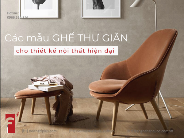 Các mẫu ghế thư giãn cho thiết kế nội thất Scandinavian