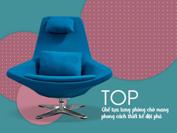 5 mẫu ghế tựa phòng chờ có thiết kế đột phá mà bạn cần biết