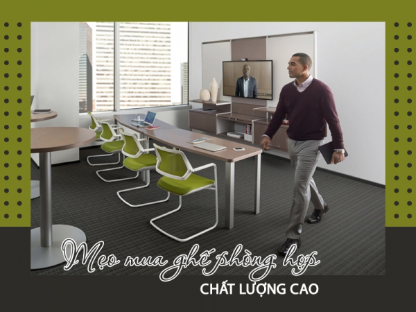 Cách chọn mua ghế phòng họp có chất lượng tốt