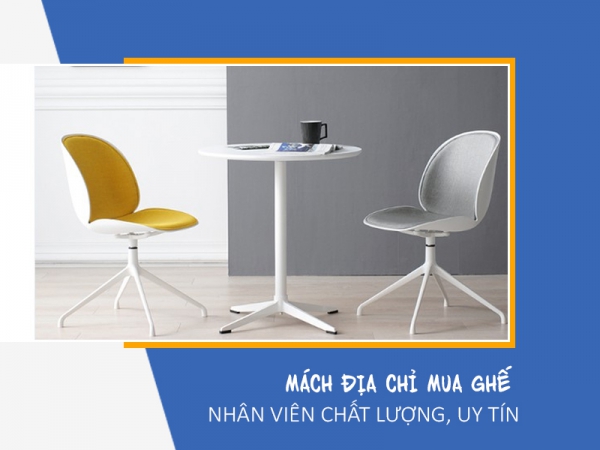 Địa chỉ mua ghế xoay nhân viên văn phòng uy tín, chất lượng