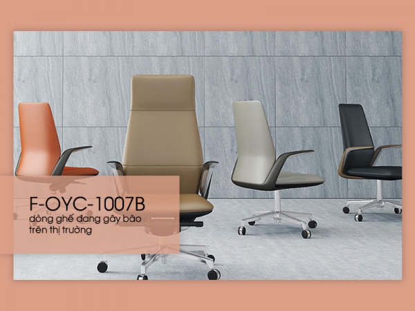 F-OYC-1007B - dòng ghế nhân viên cao cấp đang gây sốt trên thị trường