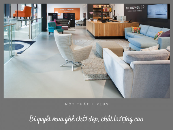 Cách chọn mua ghế cho phòng chờ vừa đẹp vừa có chất lượng tốt