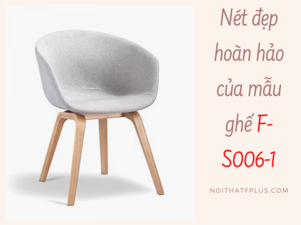 Ghế ngồi chờ văn phòng F-S006-1 - mẫu ghế đẹp hoàn hảo cho nhiều dạng không gian