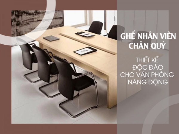 Ghế nhân viên chân quỳ cho văn phòng năng động