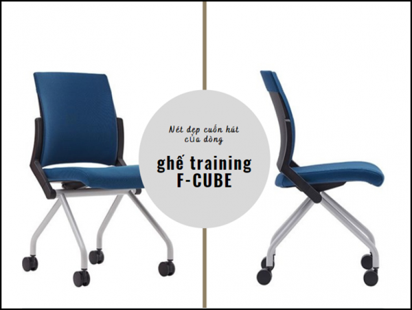 Ghế training cao cấp Hàn Quốc F-CUBE - thiết kế vừa đẹp vừa tiện dụng