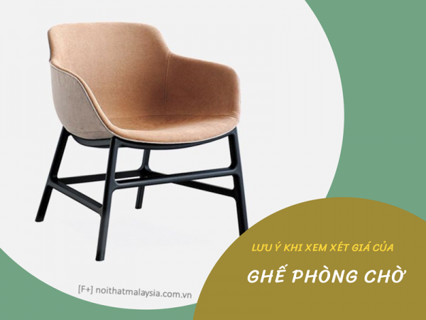 Những điều cần chú ý xoay quanh giá ghế chờ văn phòng