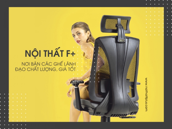 Các thiết kế ghế giám đốc nữ chất lượng cao của Nội thất F plus