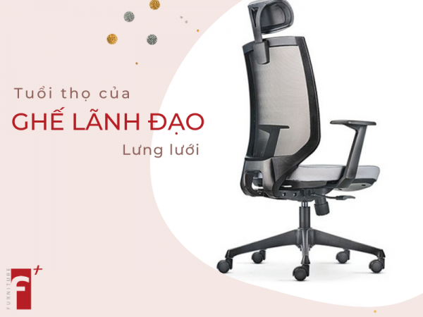 Tuổi thọ ghế lãnh đạo lưng lưới là bao lâu