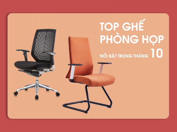 Dòng ghế phòng họp ấn tượng trong tháng 10