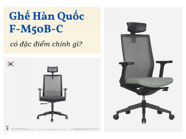 3 đặc điểm chính của ghế giám đốc giá rẻ Hàn Quốc F-M50B-C