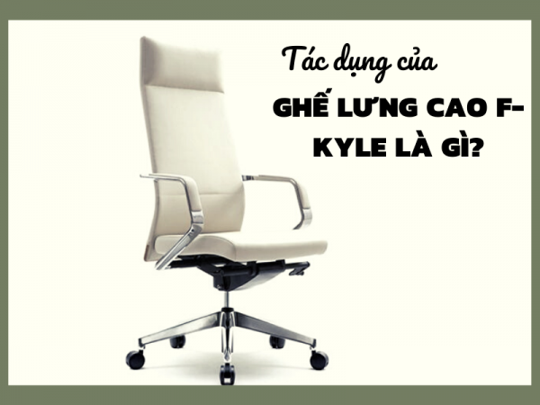 Ghế giám đốc lưng cao Hàn Quốc F-KYLE có những công dụng gì?
