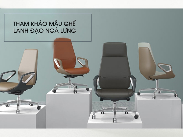 Điểm danh mẫu ghế giám đốc ngả lưng