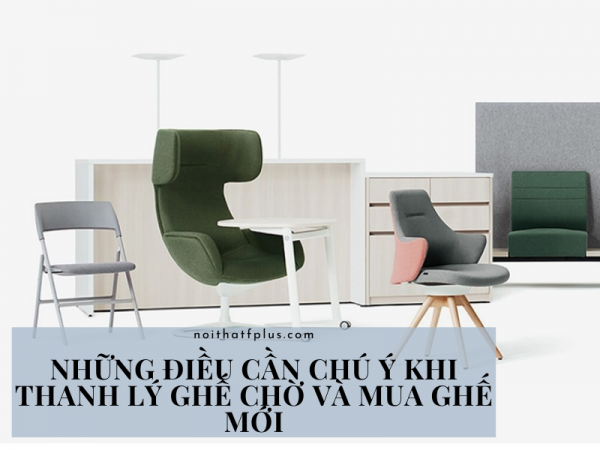 Lưu ý khi thanh lý ghế phòng chờ và mua ghế chờ mới