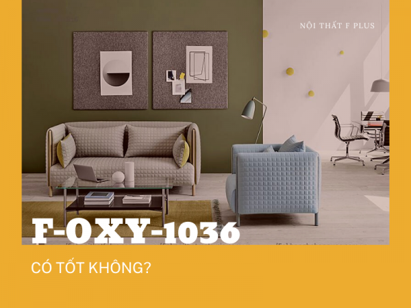 Sofa sảnh chờ nhập khẩu F-OXY-1036 có tốt không?