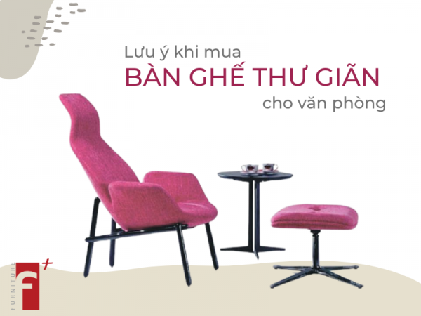 Lưu ý khi mua bàn ghế phòng chờ cho văn phòng