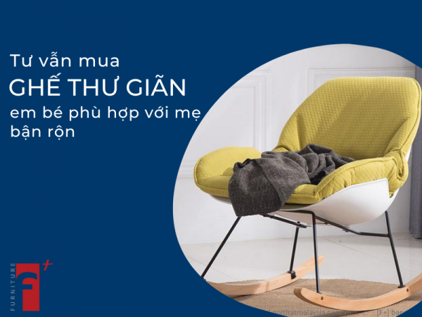 Tư vấn mua ghế thư giãn em bé phù hợp với mẹ bận rộn
