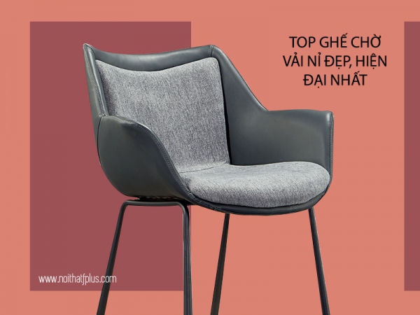Điểm danh các mẫu ghế chờ vải nỉ đẹp, hiện đại nhất