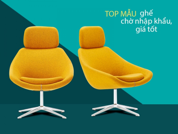 Giới thiệu 3 mẫu ghế phòng chờ nhập khẩu, giá tốt