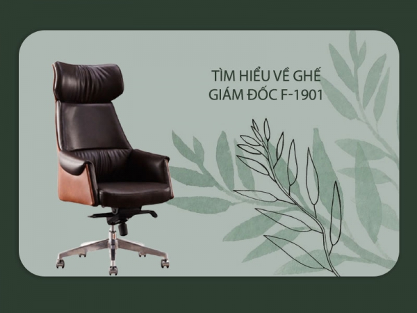 Những điều cần biết về ghế giám đốc F-1901