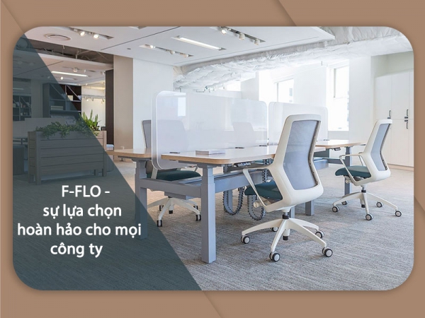 Ghế ngồi văn phòng F- FLO - lựa chọn hoàn hảo cho công ty