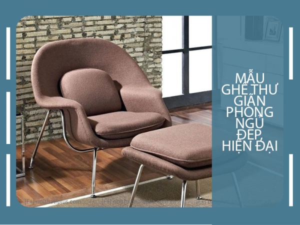 Gợi ý ghế thư giãn phòng ngủ đẹp, hiện đại