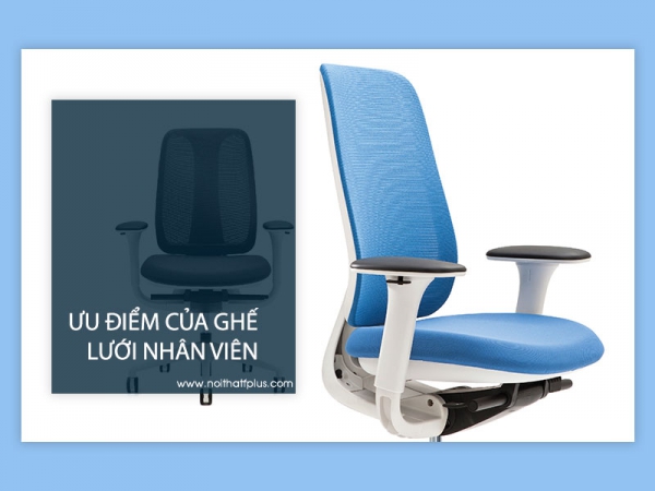 Ưu điểm của ghế lưới nhân viên